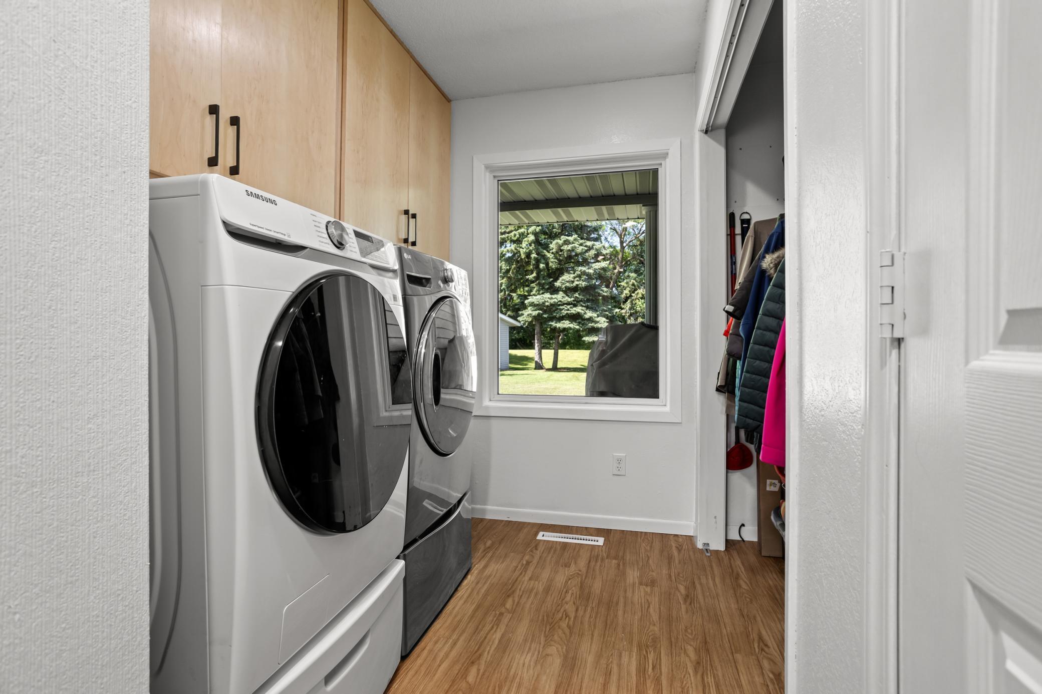 Main floor laundry