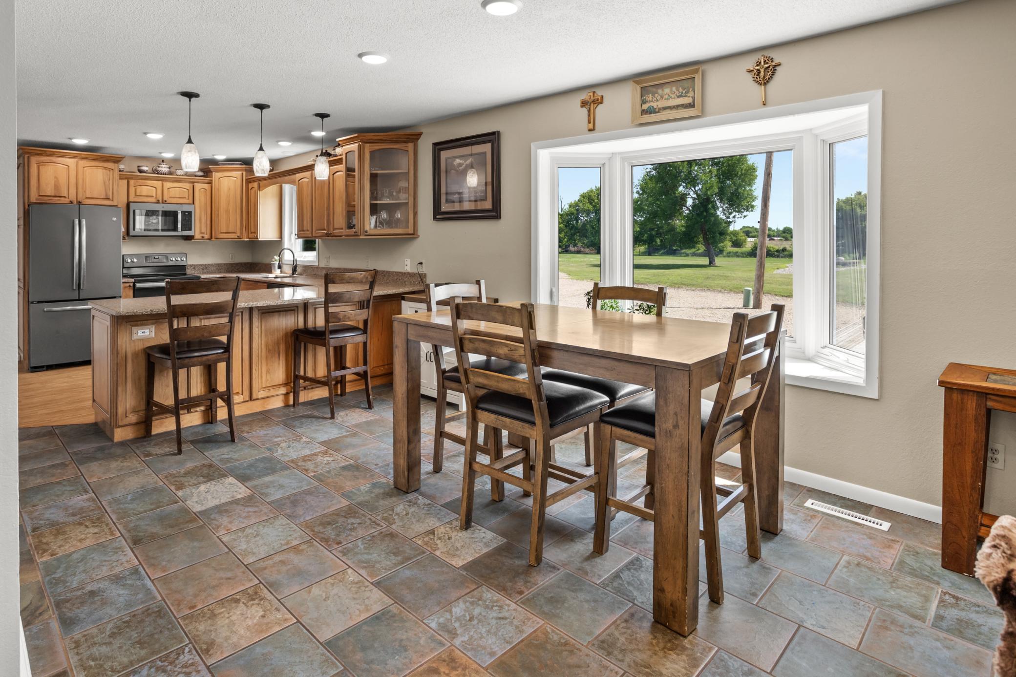 Formal dining area