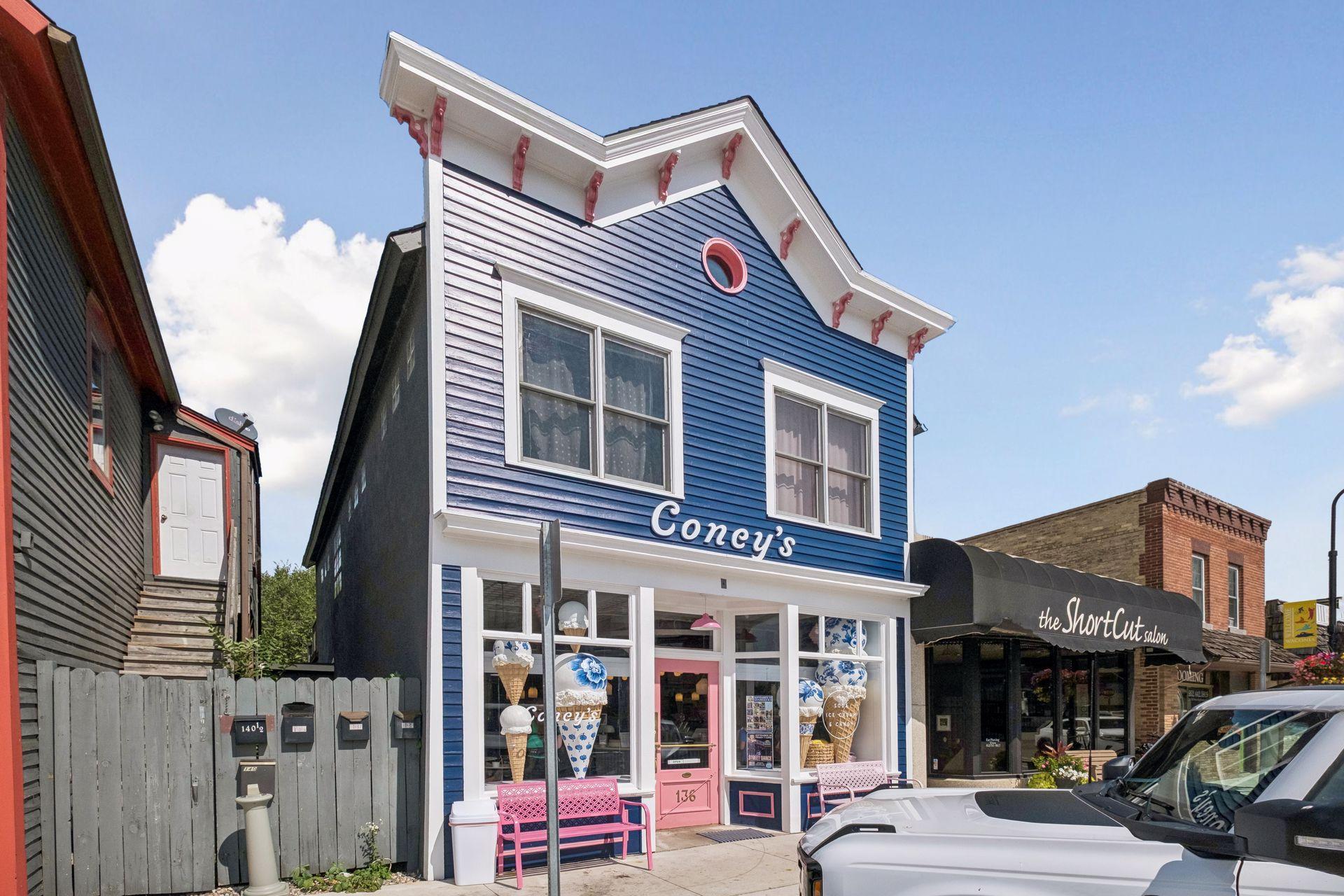 Coney's new candy and soda ice cream shop on main street Waconia