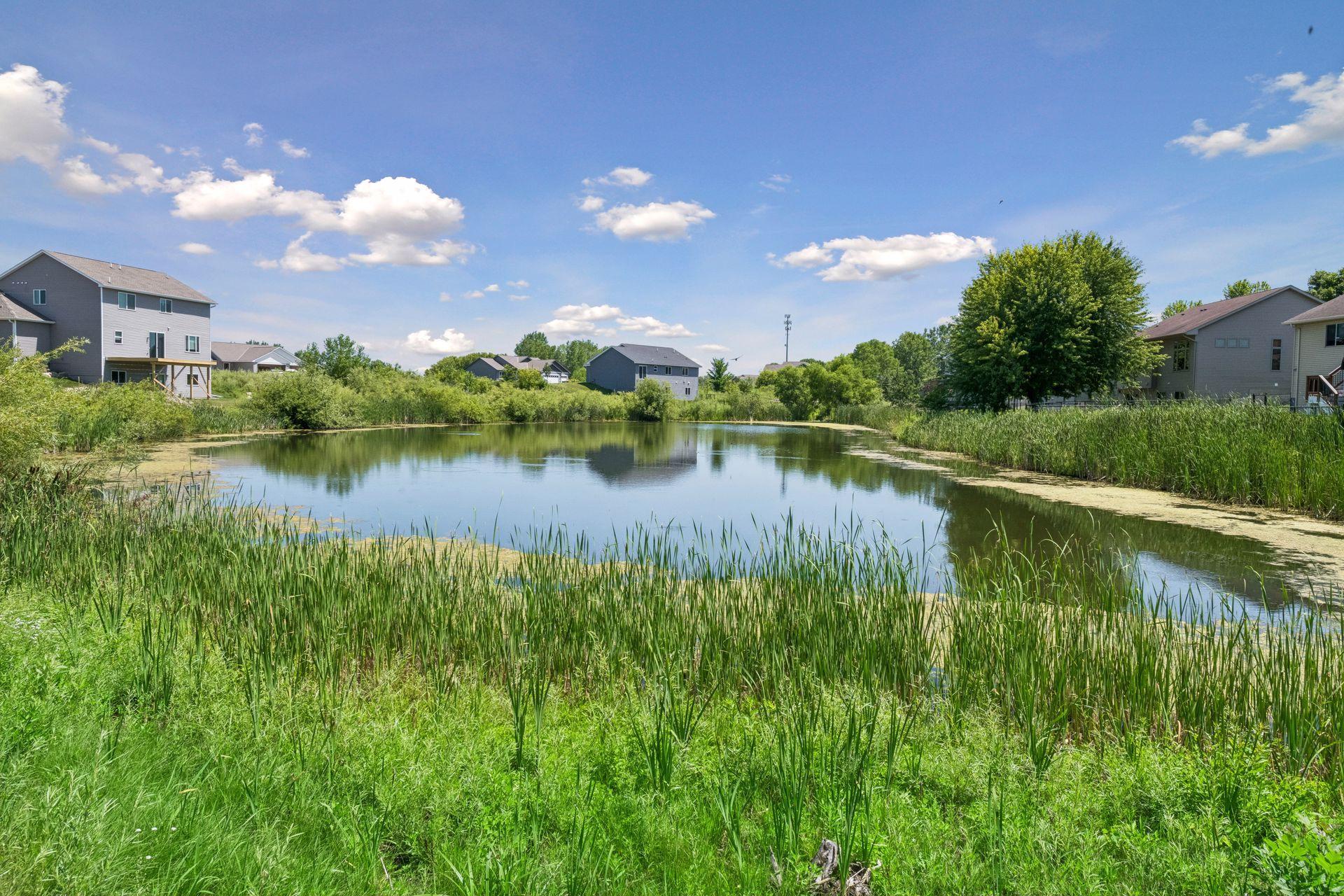 Back pond to ice skate or fish if you love the outdoors year-round.