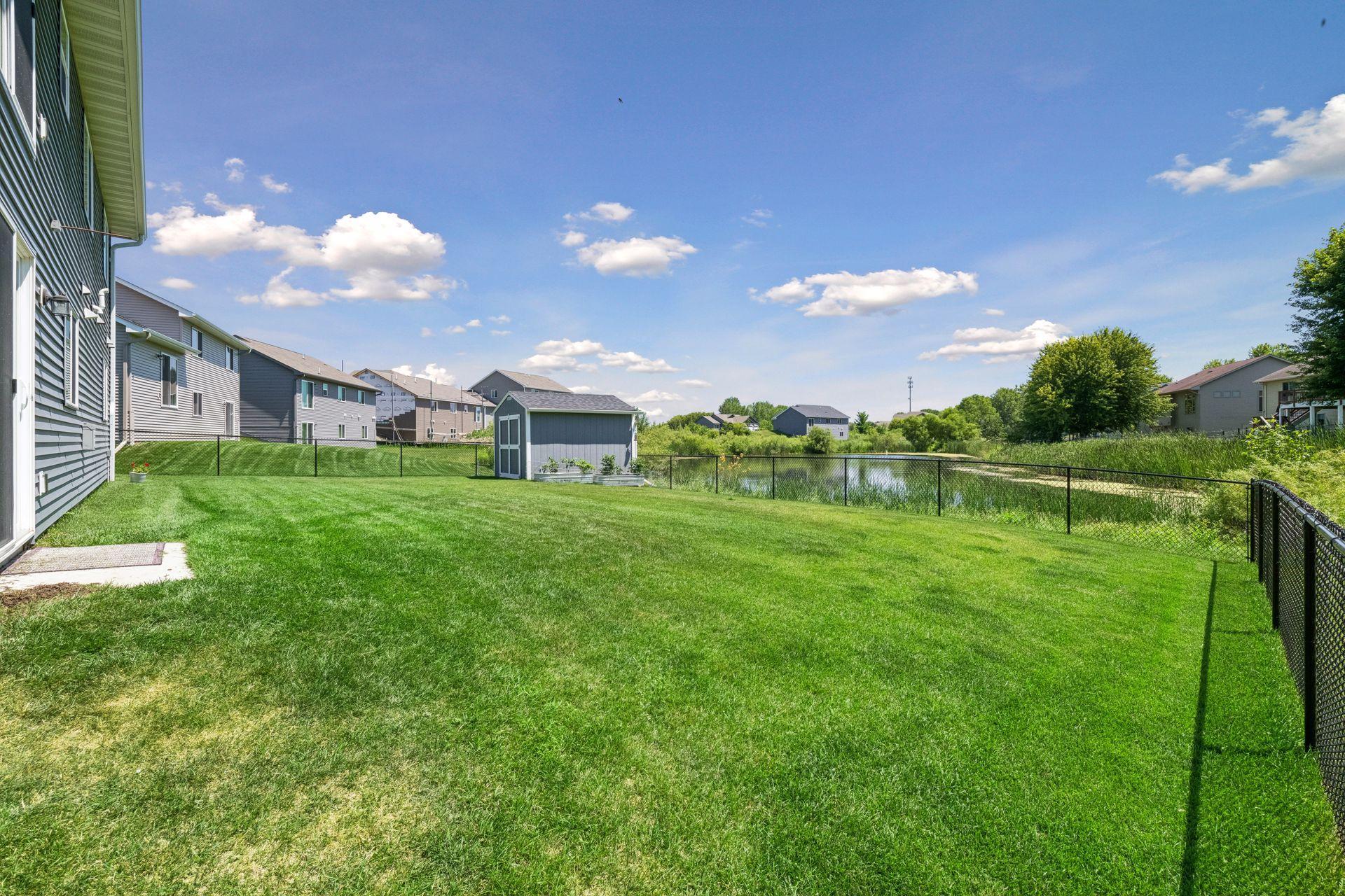 Fun and games await in your backyard that is fenced!