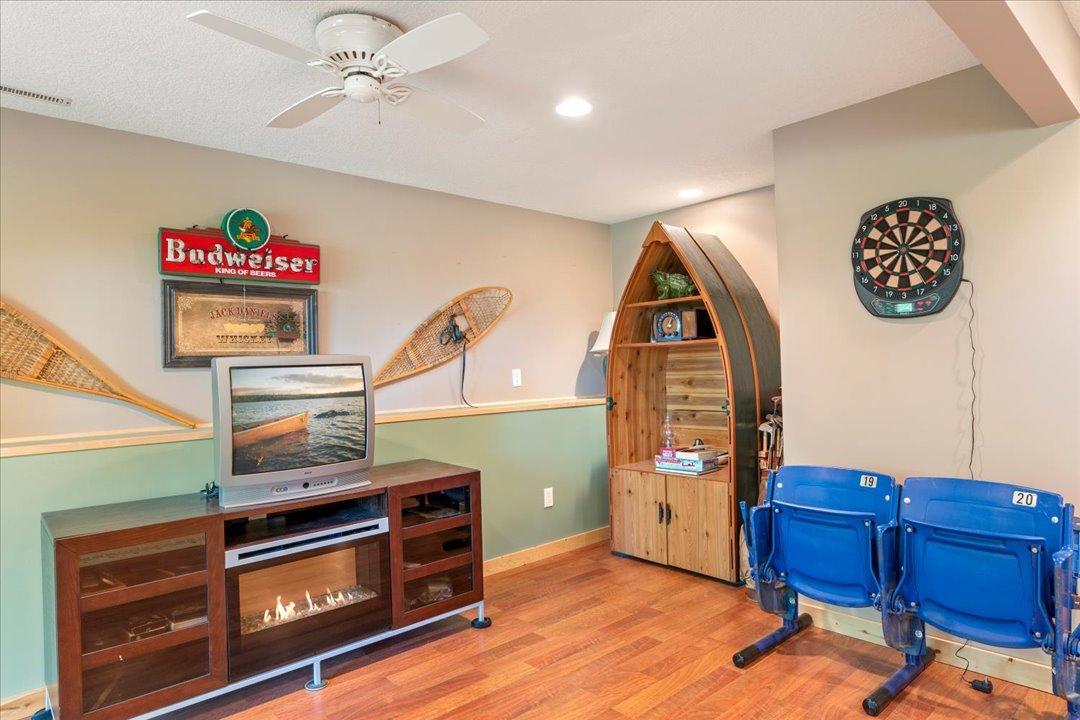 Lower level living space