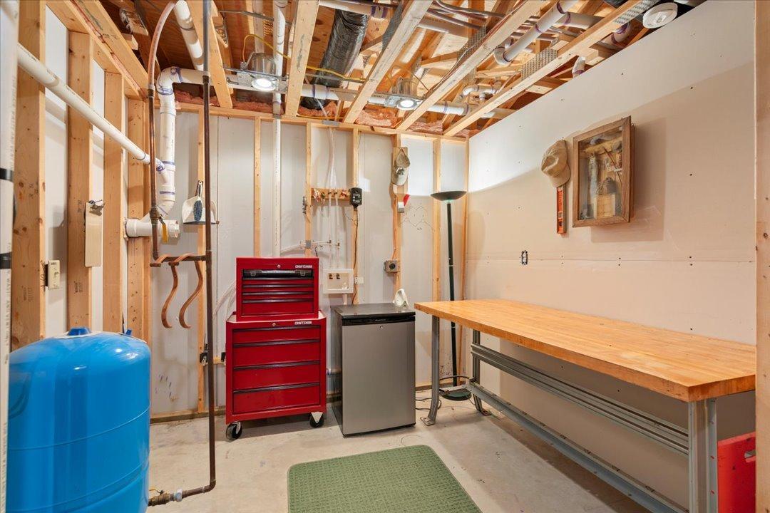 Lower level utility/workspace