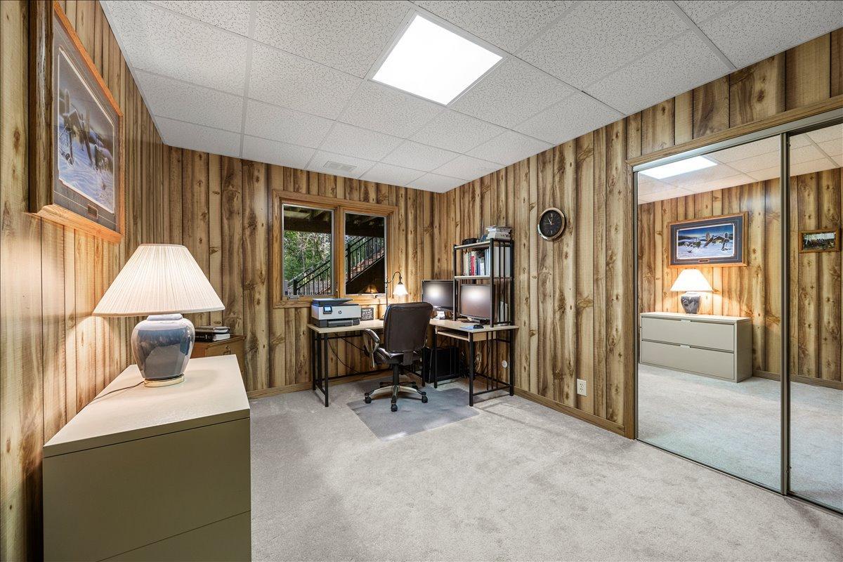 Lower level 4th bedroom or office