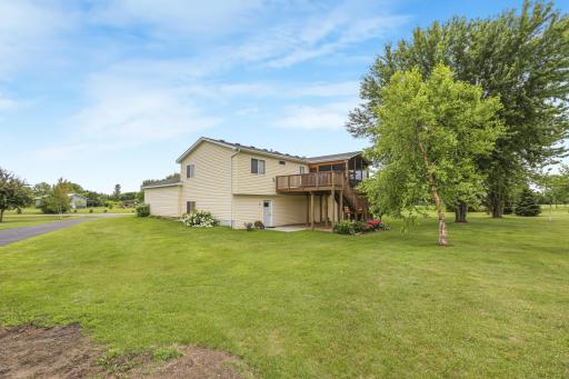 Rear of home
