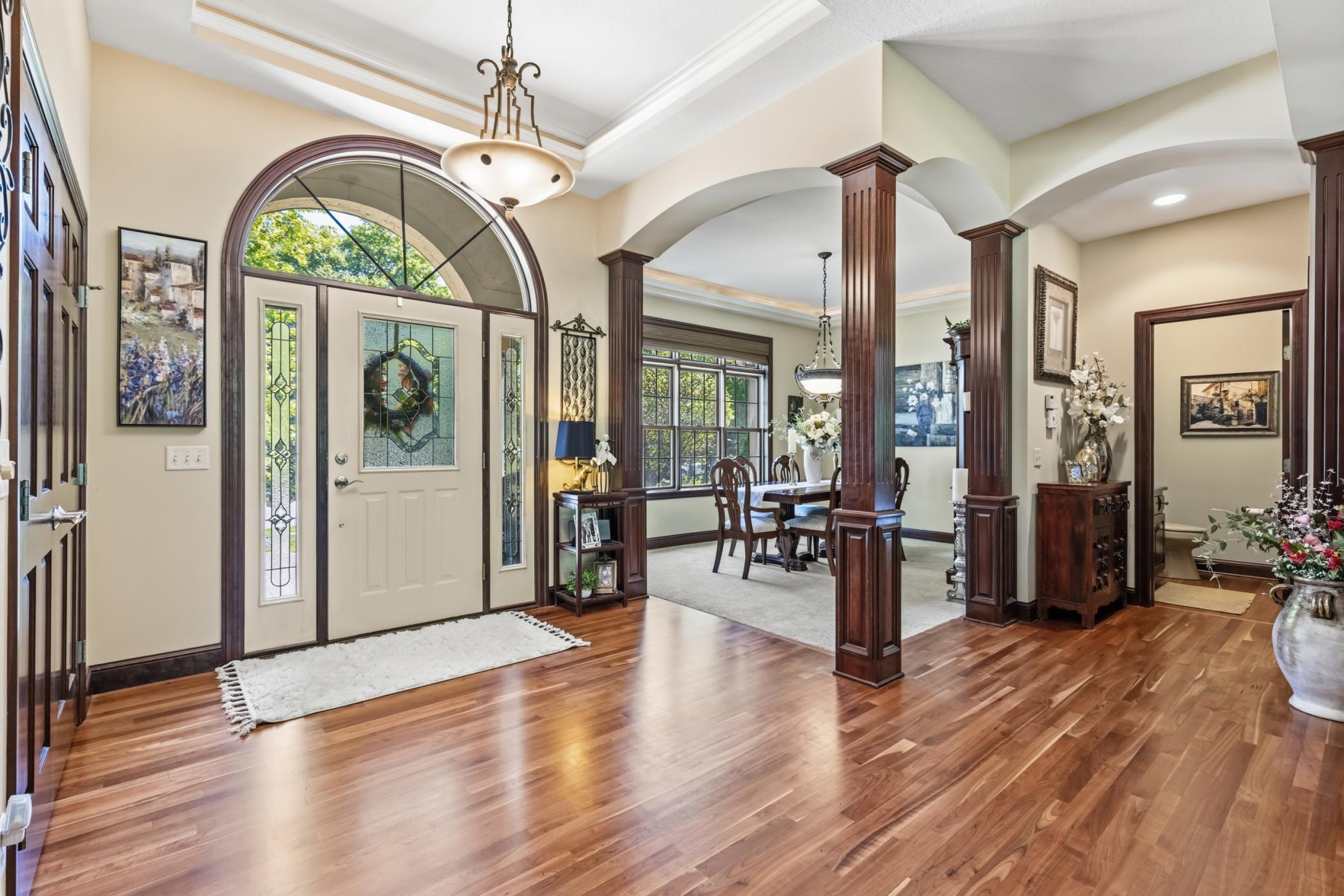 Foyer with Dining off