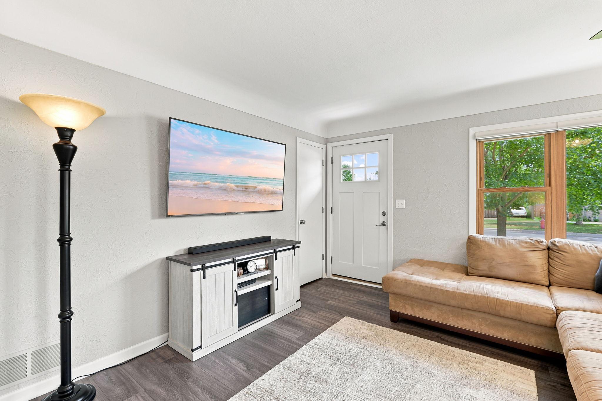 Cozy main level living room!