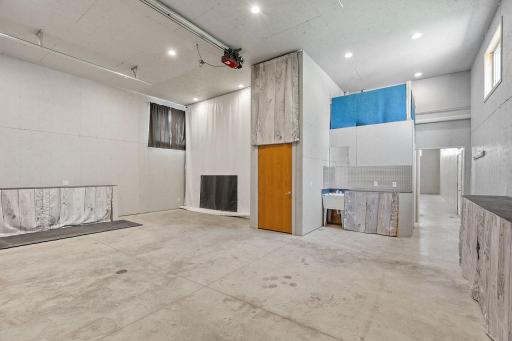 Incredible 35x70 finished Recreation Building featuring INDOOR basketball/sport court, golf zone, gaming & entertainment areas, Kitchenette, Baths, storage/hobby space & room for vehicles, toys or collections