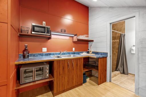 Recreation Building Upper Level Retreat w/ Kitchen & Bath