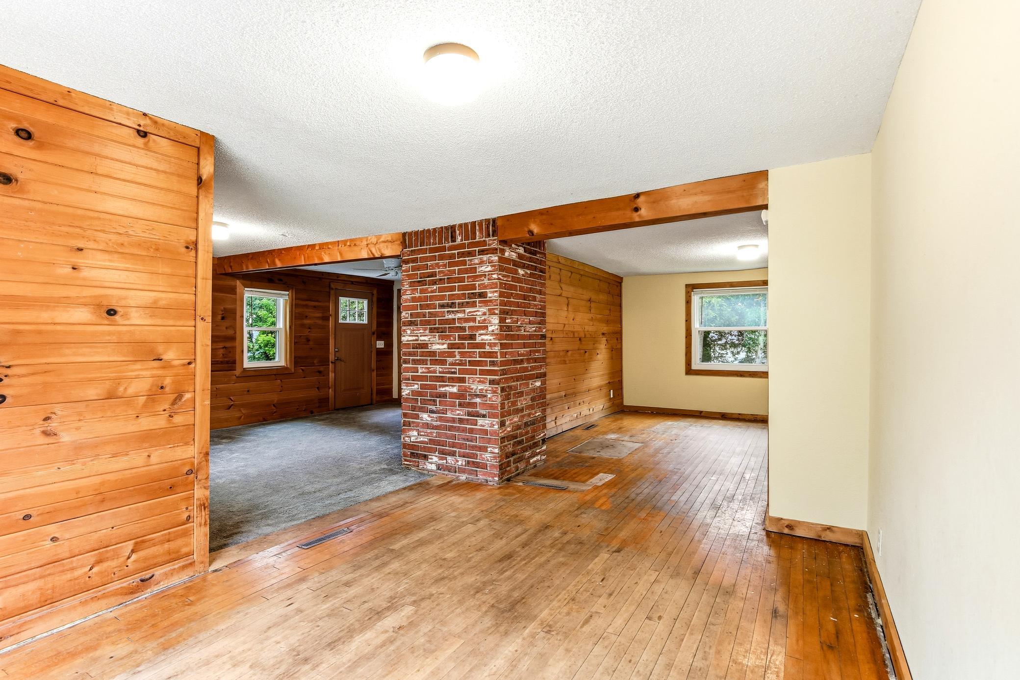 Main living spaces