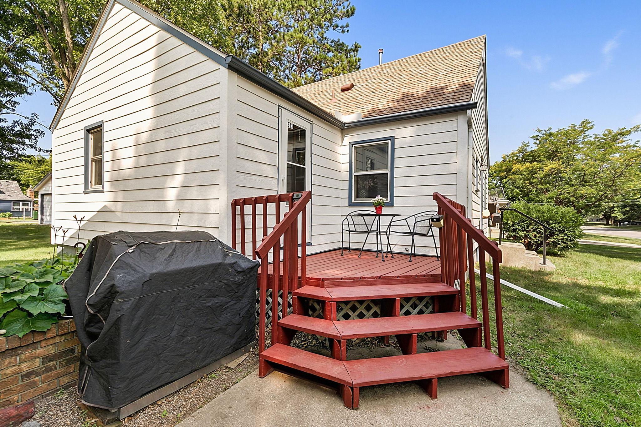 Cozy front porch