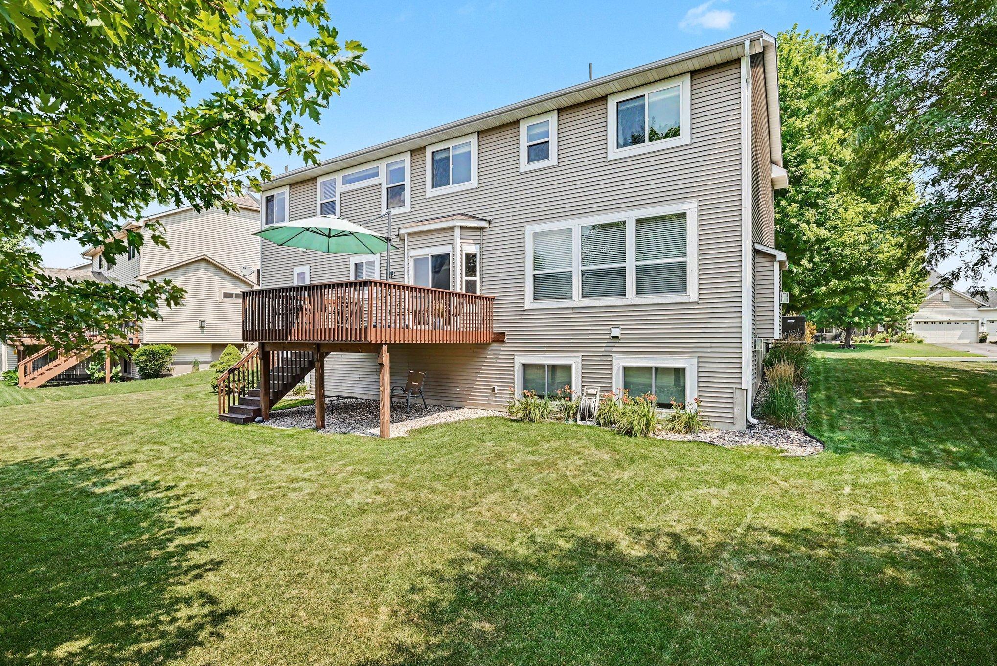 Backyard and green space, Shakopee MN
