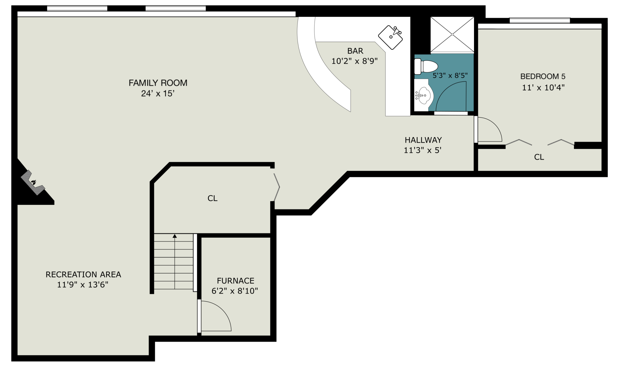 Lower Level Floor Plan 1100 finished sqft.png