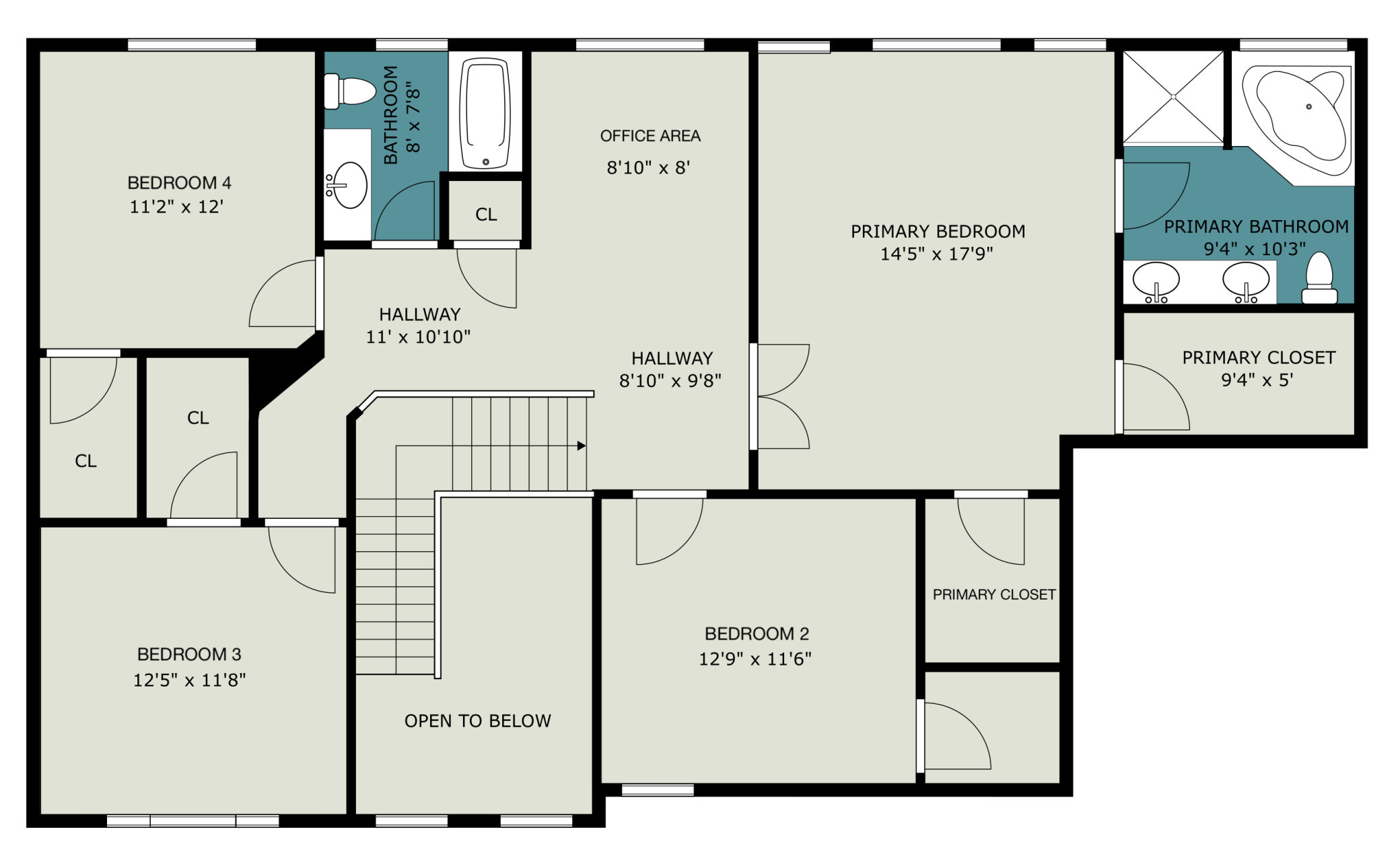 Upper Level Floor Plan 1300 finished sqft.png