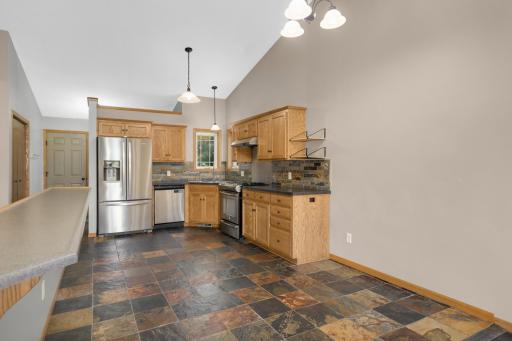 Kitchen/dining (unstaged)