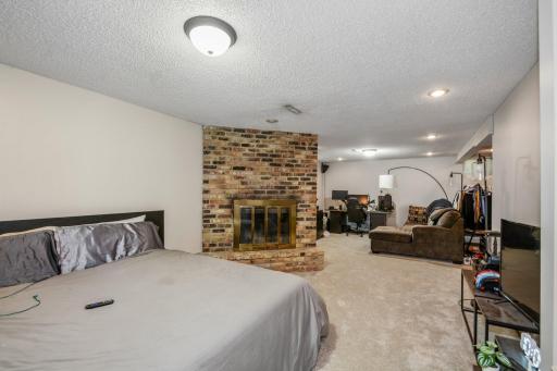 Another partial view of the family room.