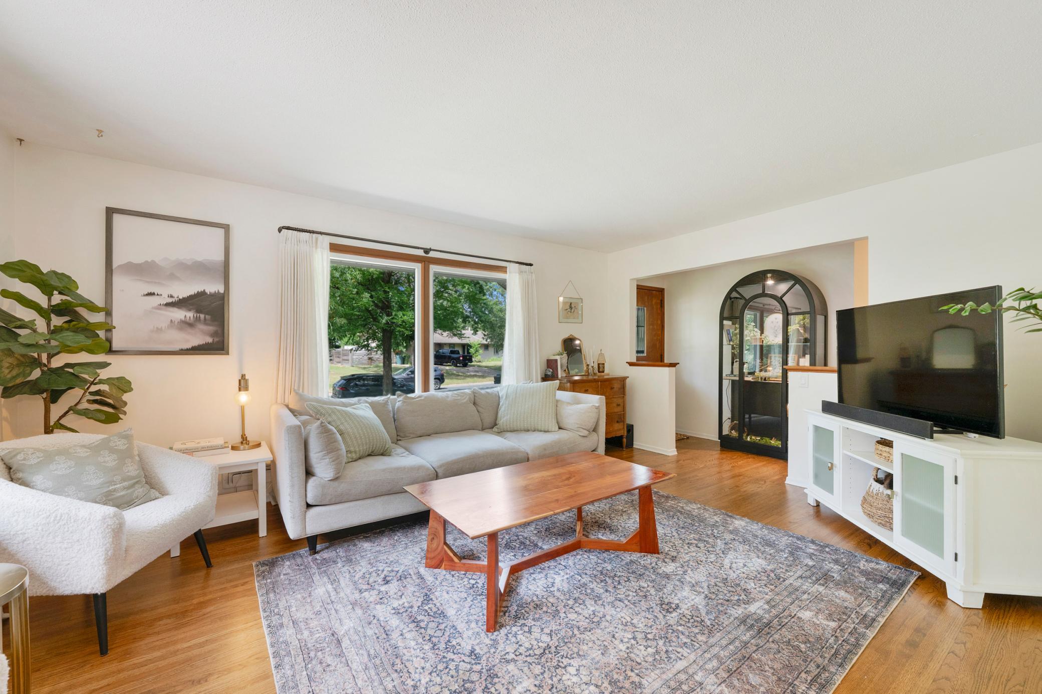 Stunning hardwood floors