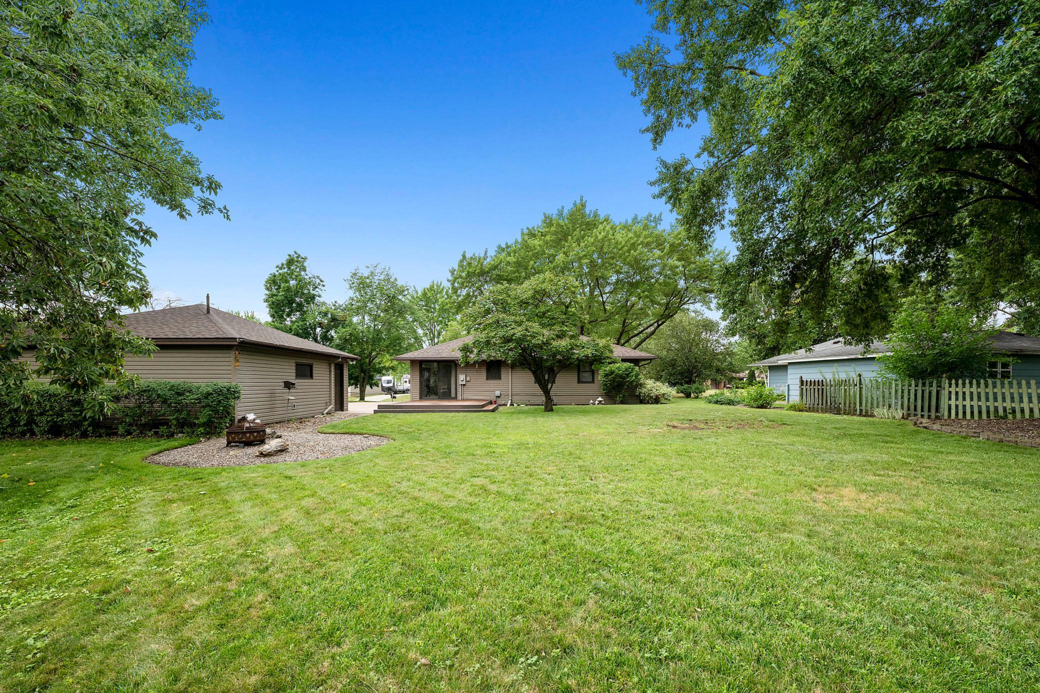 Massive backyard