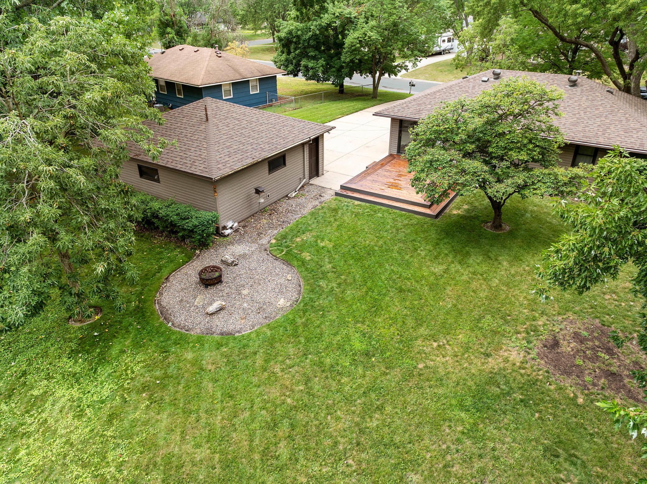 Massive backyard
