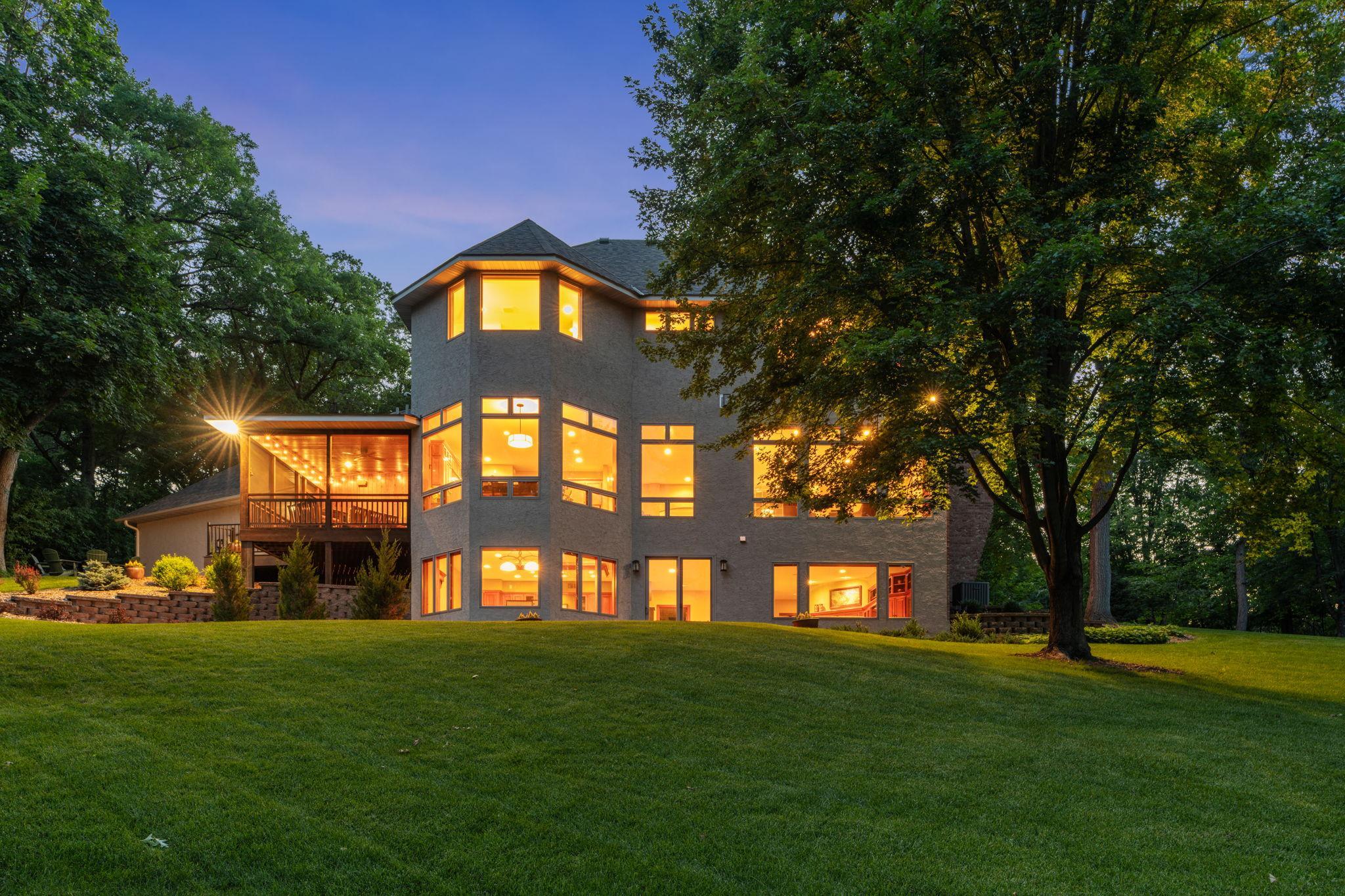 Walkout, modified 2 story on Lake Emily.