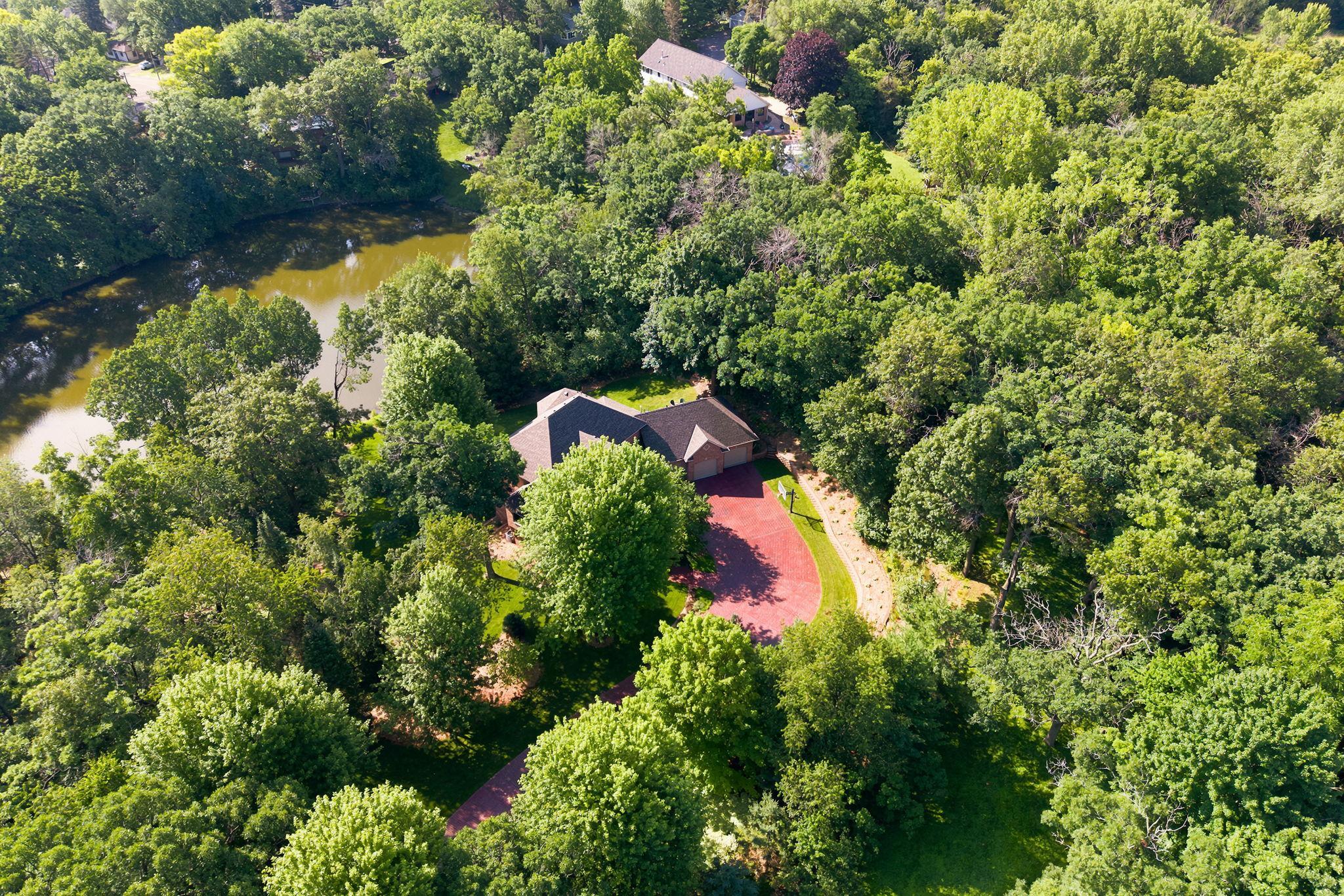 City owned green space to the west provides a private buffer.