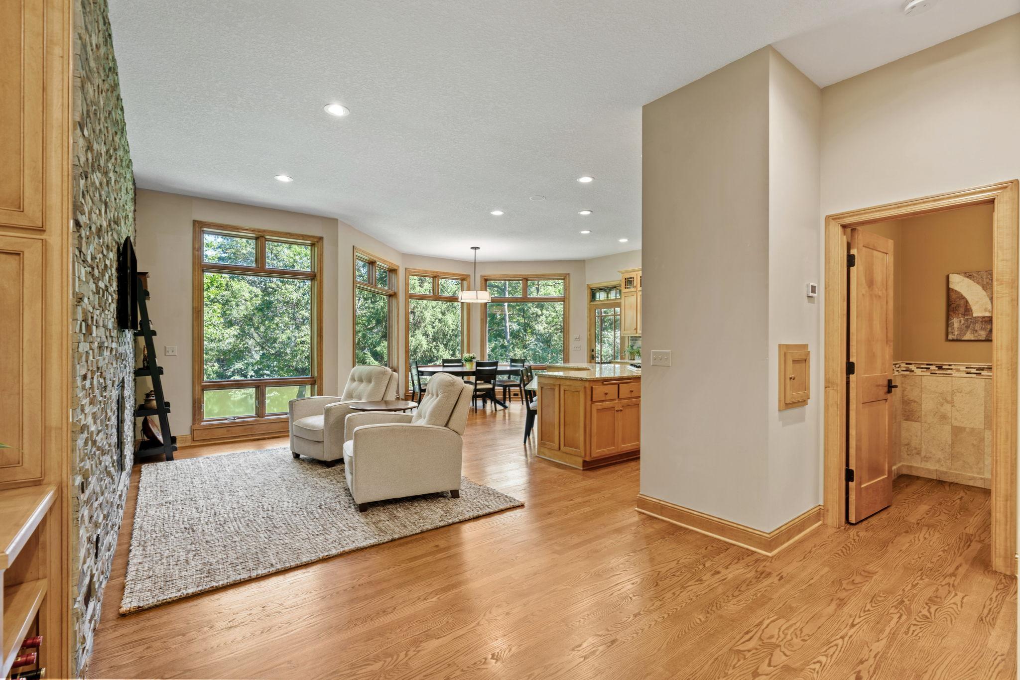 After market tinted windows with ample natural light.