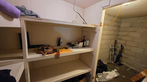 Lower level storage galore!