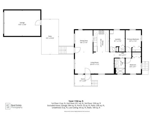 Boathouse and Main Floor on 945 Reed St Waterville, MN