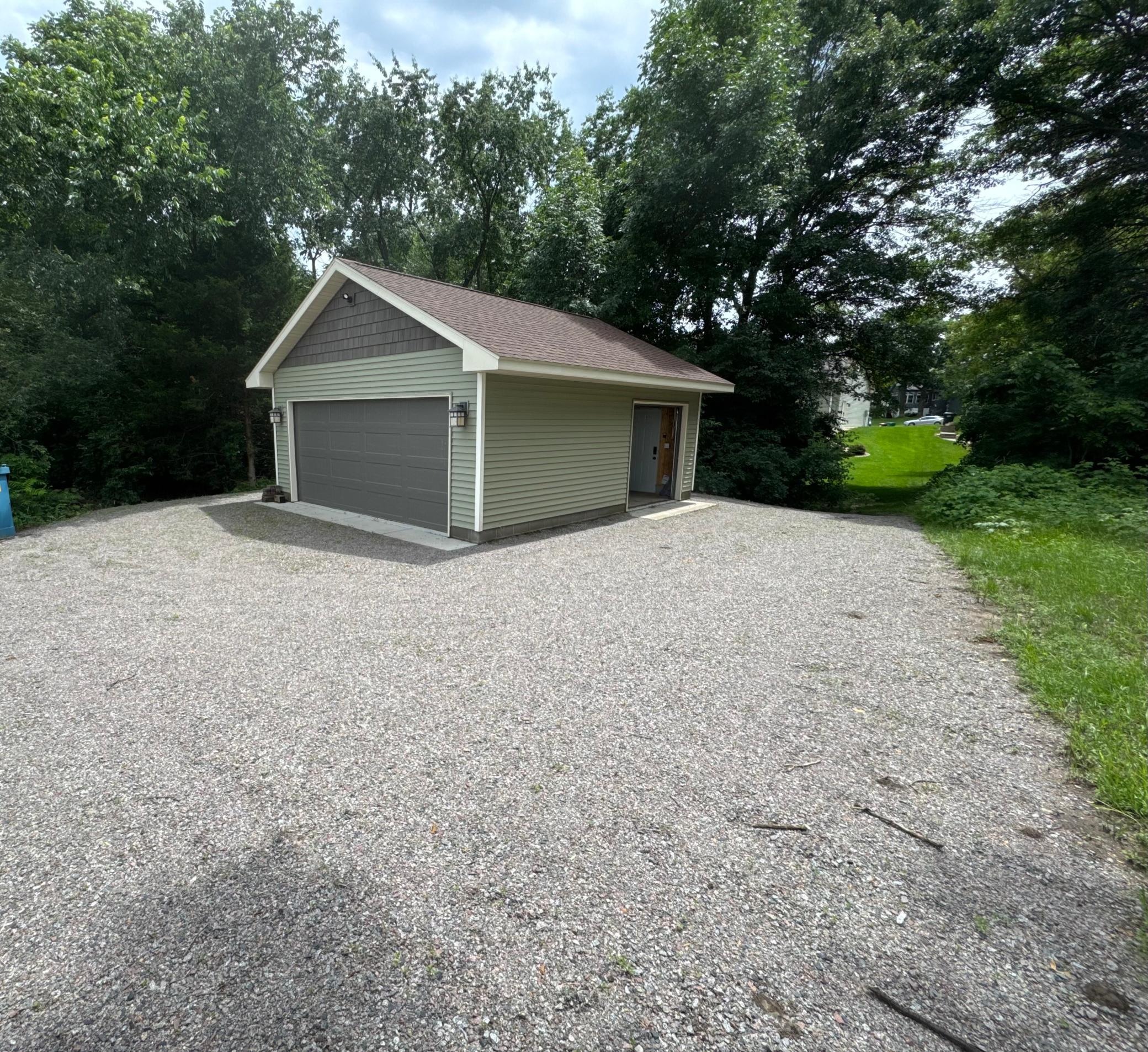 Bonus 20 X 24 garage for all of your storage in back of property with electricity.