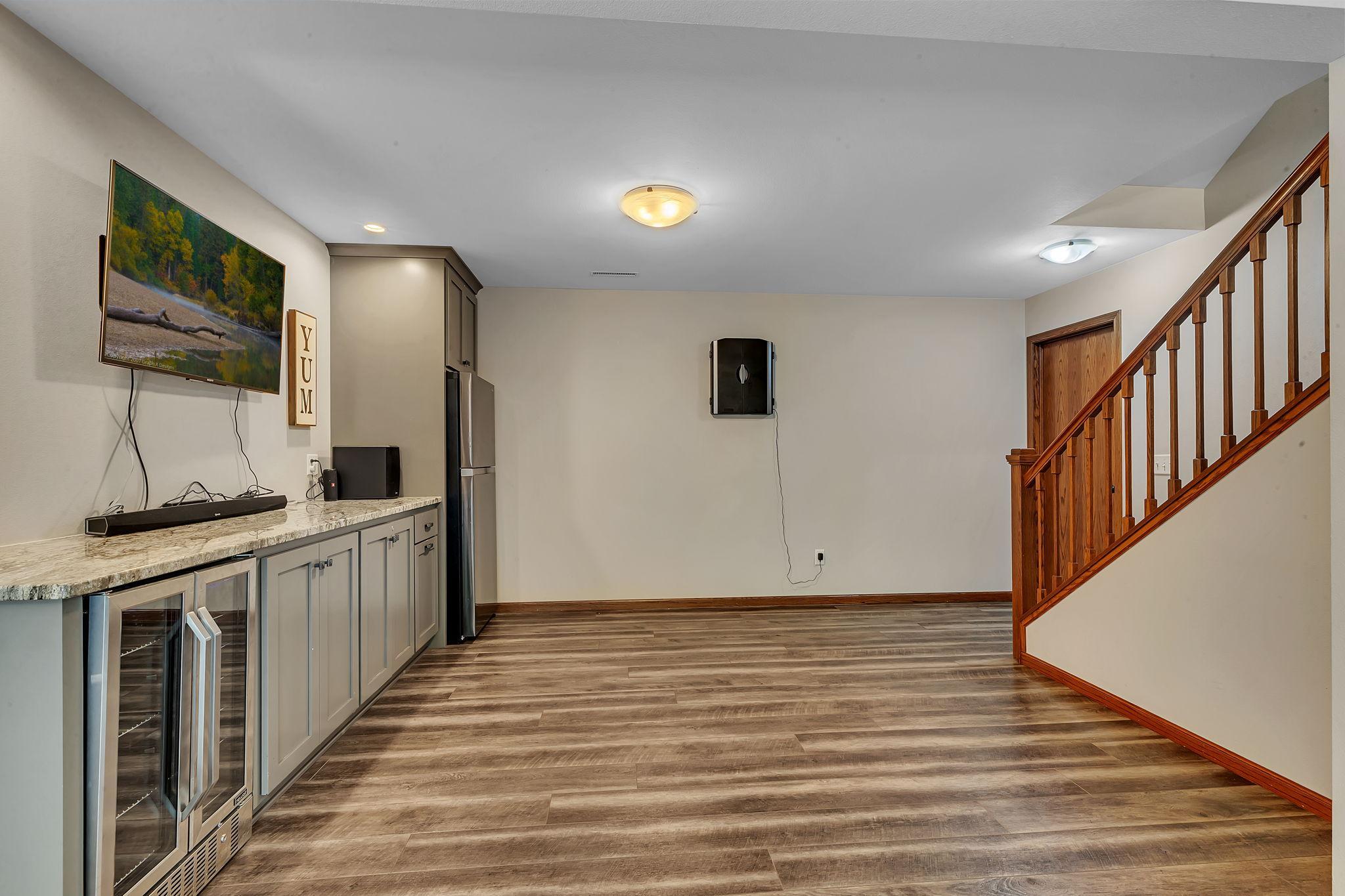 Inviting family room ready to relax and enjoy