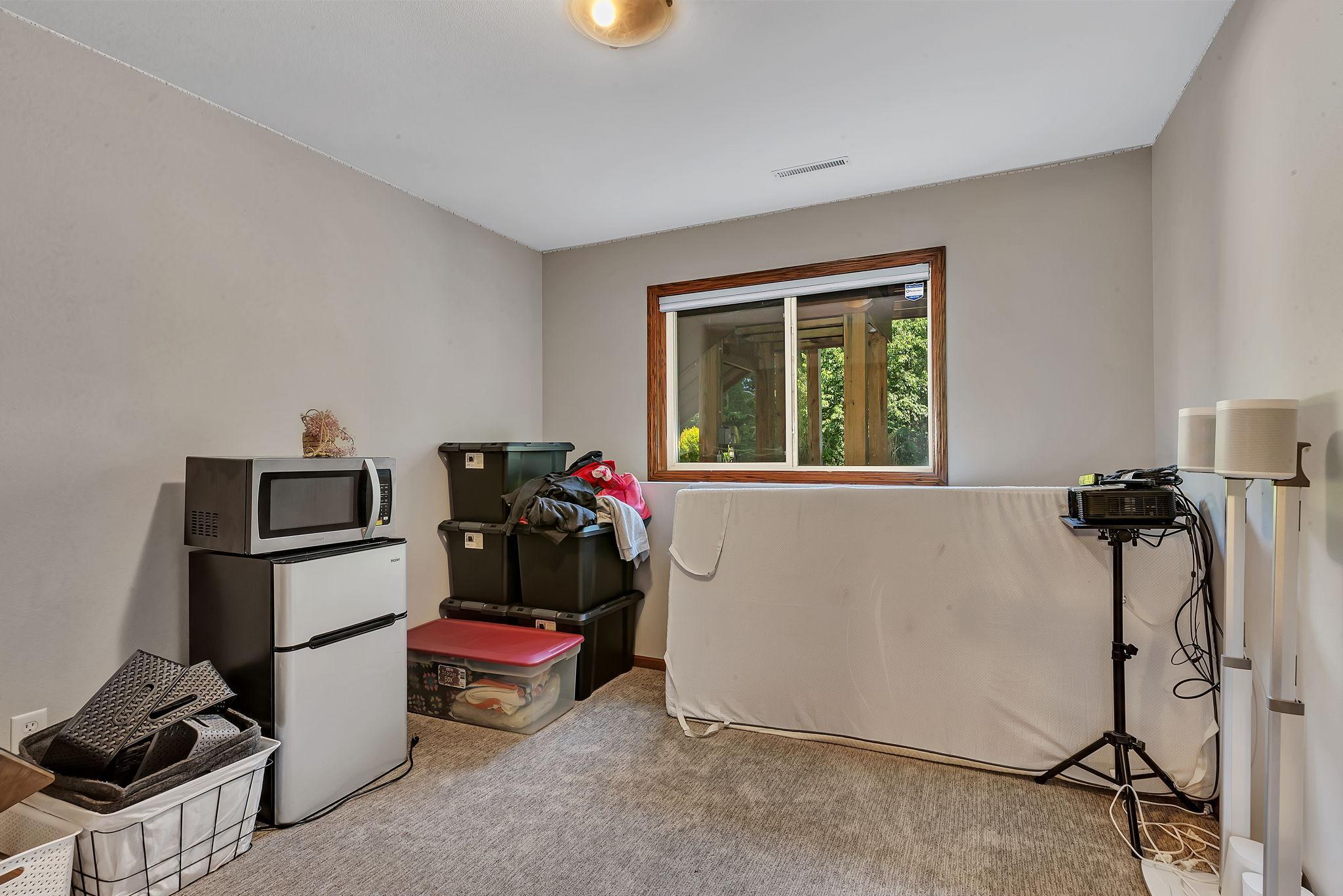 5th bedroom in lower level