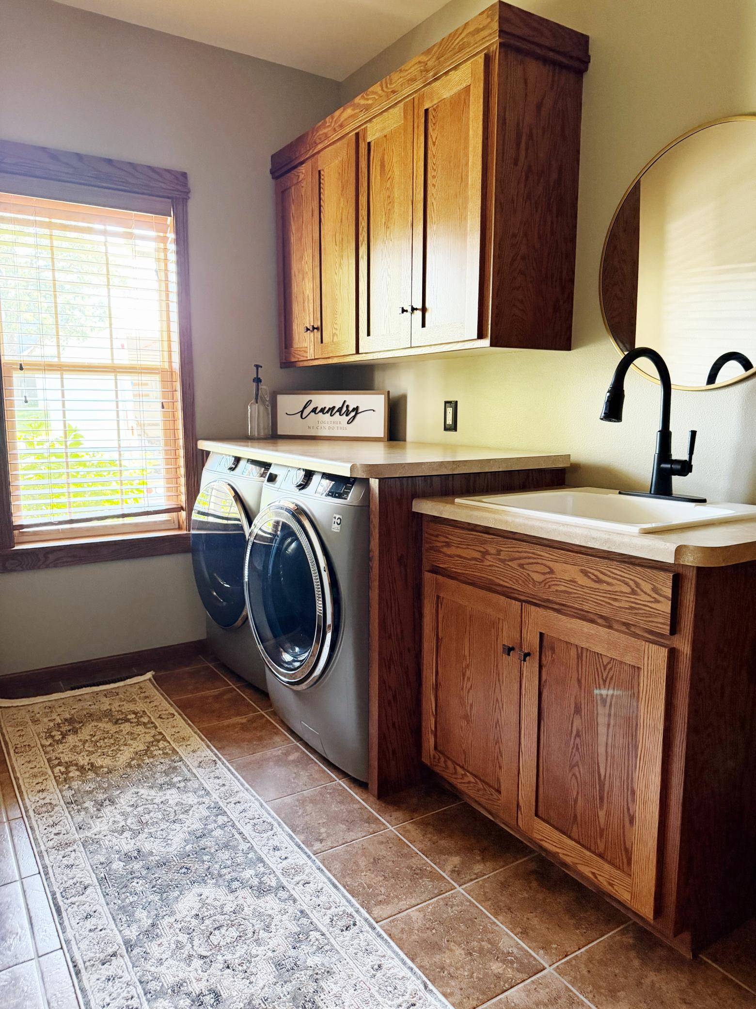 Main floor laundry