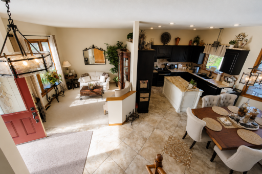 Main Level Living Room/Dining Room/Kitchen