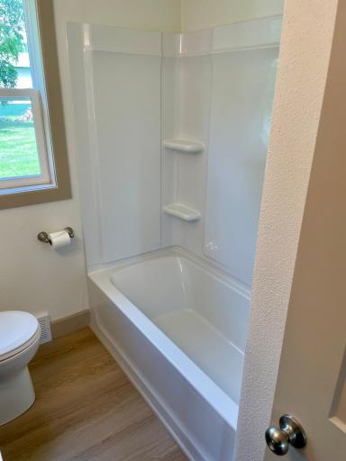 New Fiberglass Shower Surround & Tib