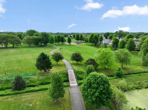 Walking trails that connect the whole town are perfect for your next walk/run.