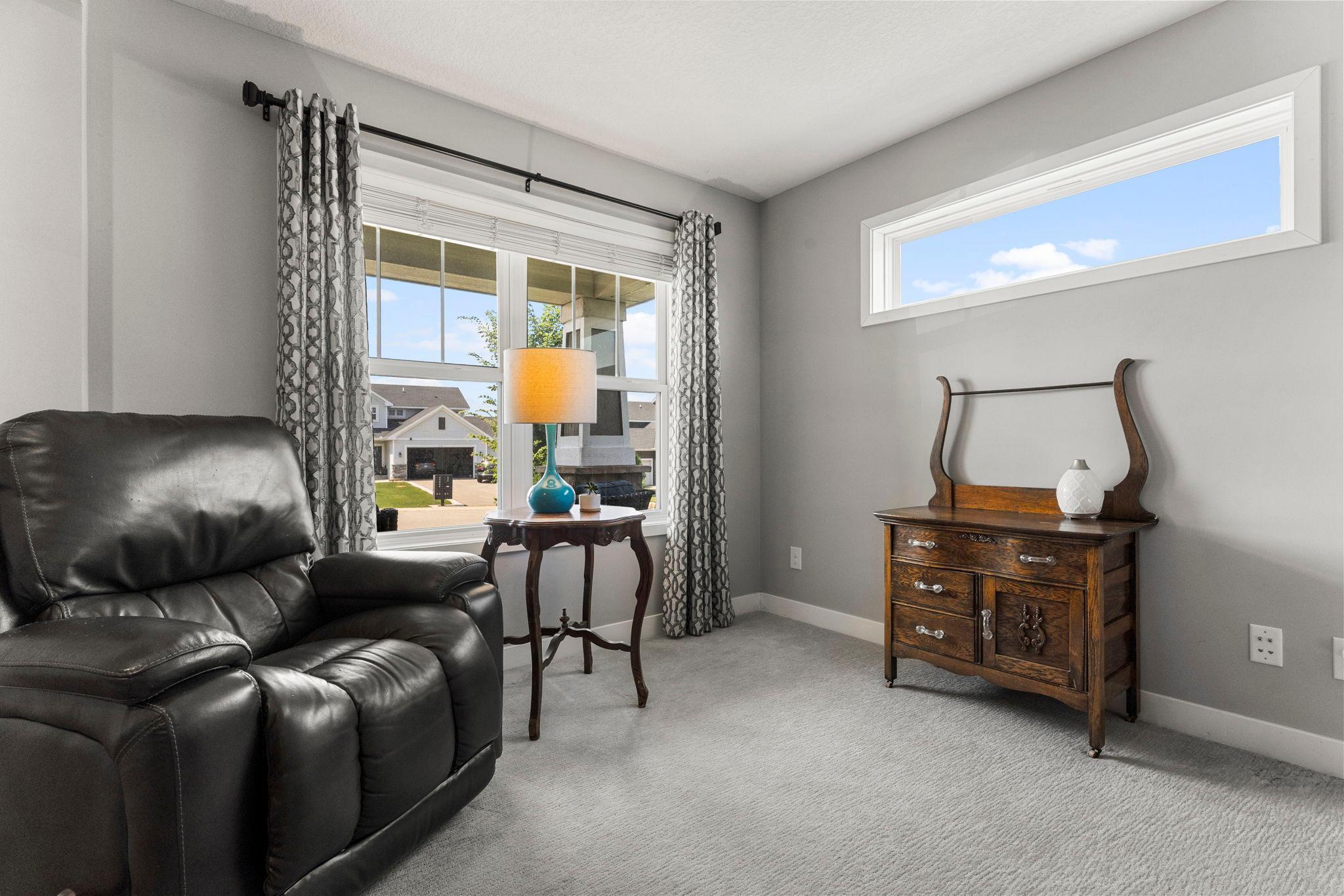 Main floor flex room or living room