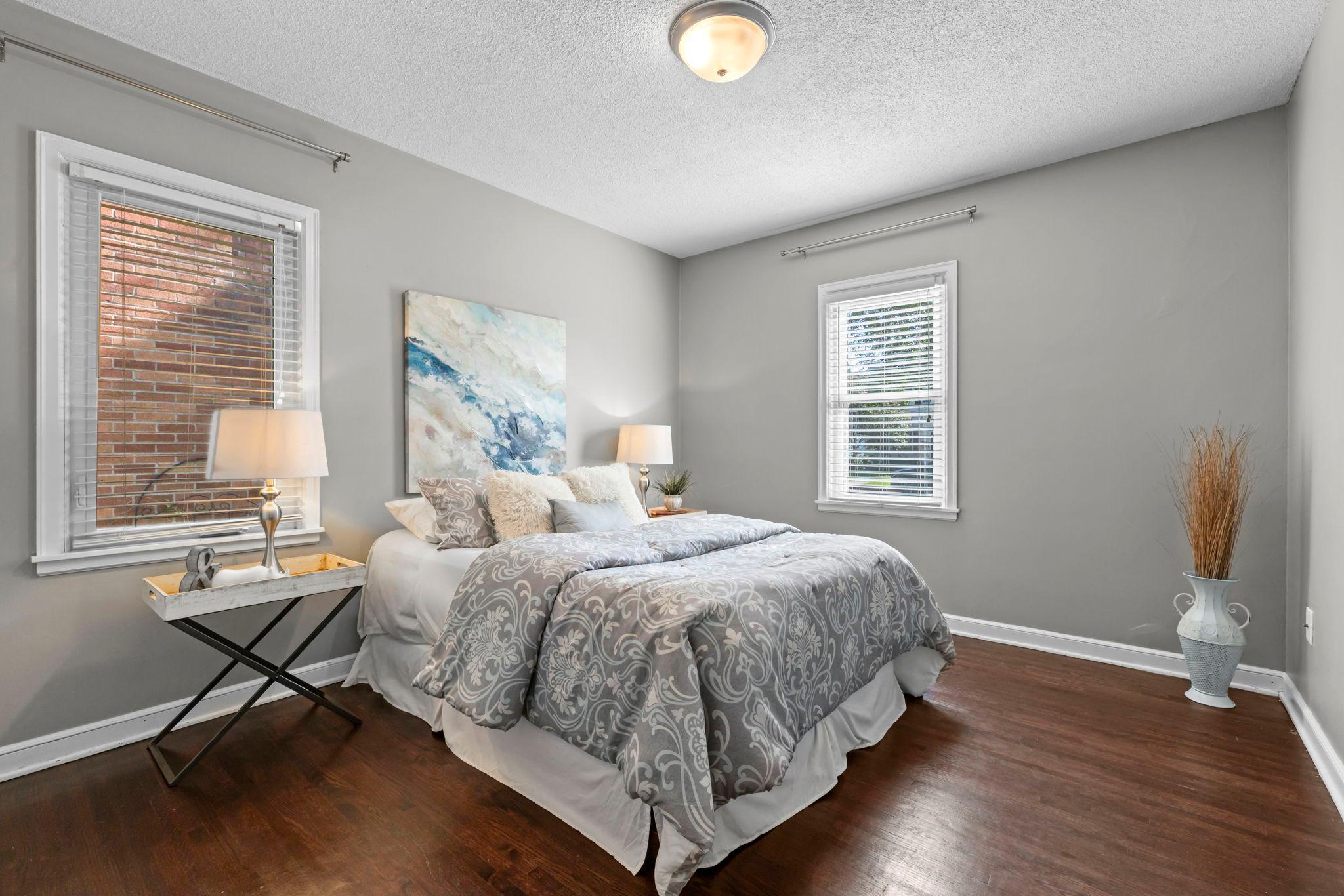 Two spacious main level bedrooms and a full bathroom