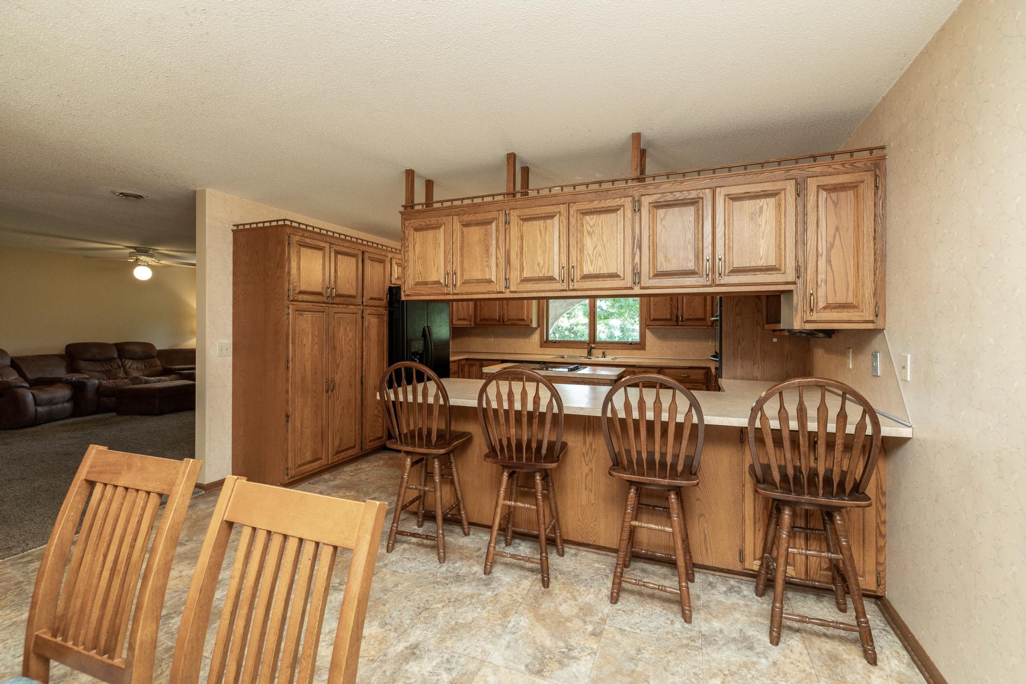 View From Dining Room Towards Kitchen