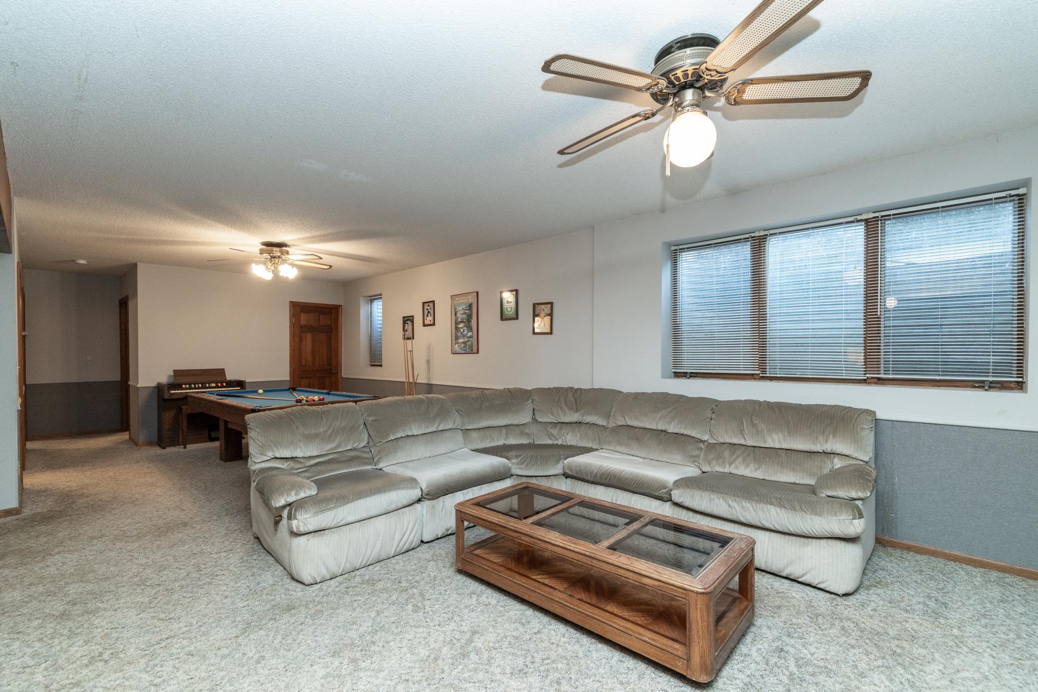 View From Family Room Looking Towards Game Area