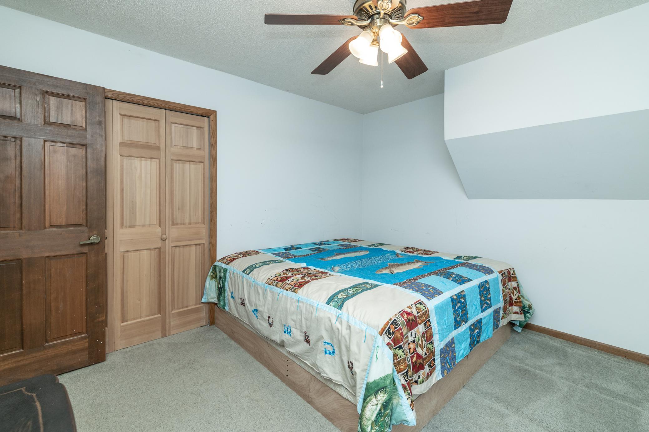 One of Two Lower Level Bedrooms