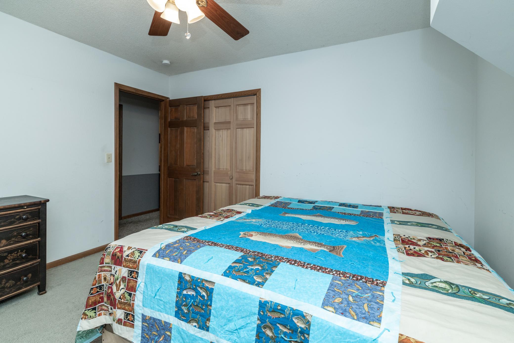 One of Five Bedrooms