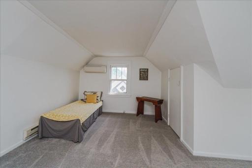 Ductless mini split provides A/C and alternative heat to keep the room comfortable