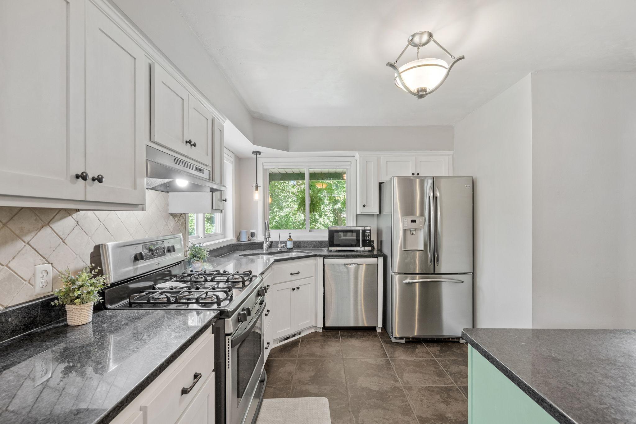 Stainless-steel appliances