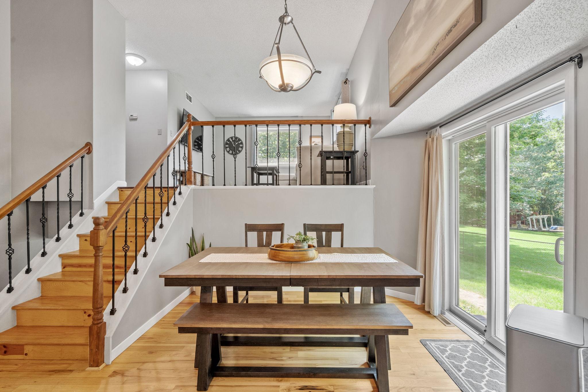 Dedicated dining space