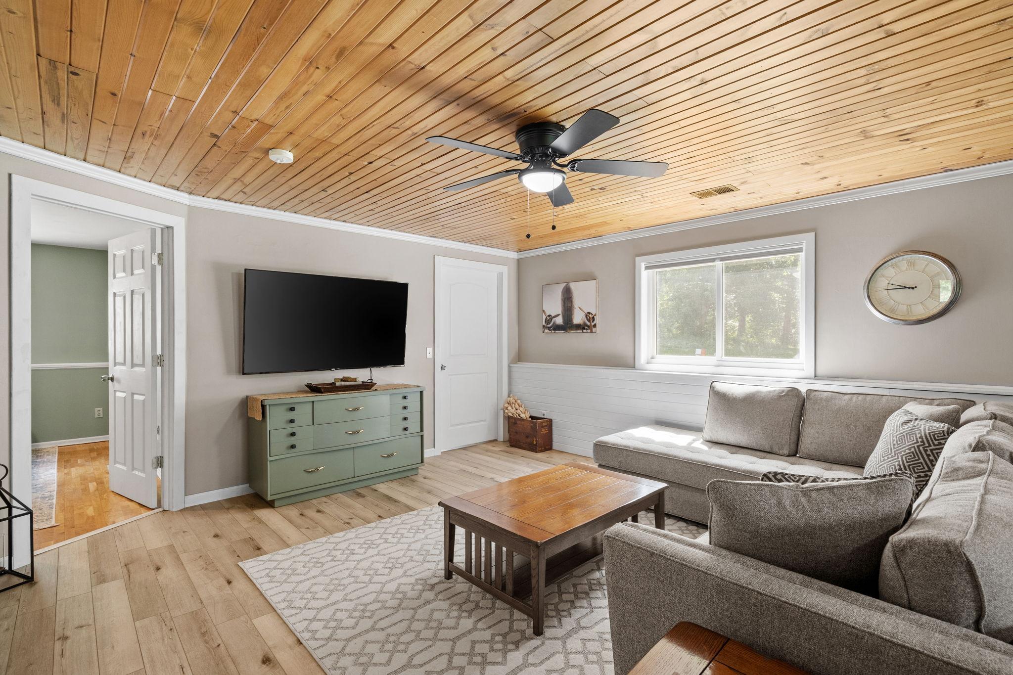 Lower-level living room