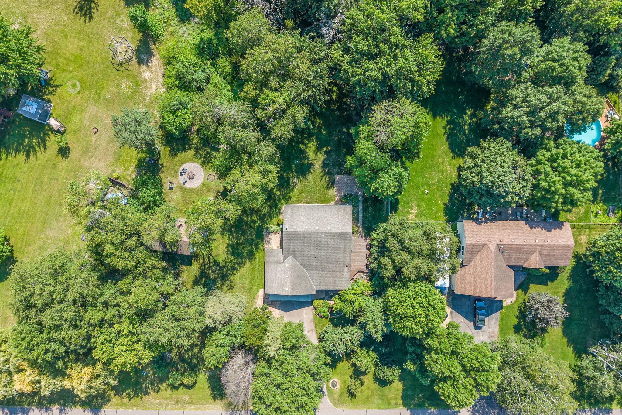Aerial of the property