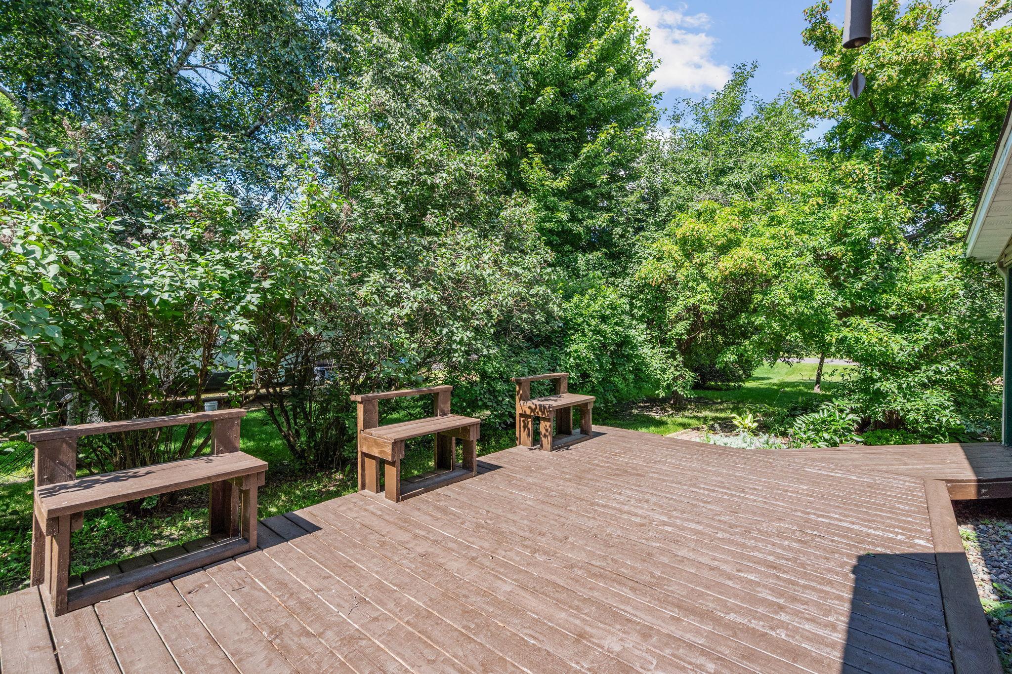 Great outdoor space with privacy