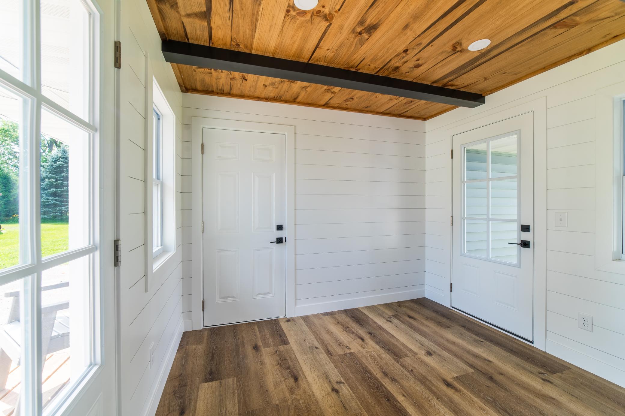 Door to garage