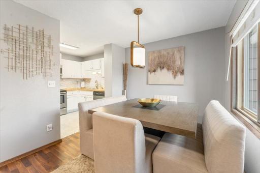 Dining room separate from Kitchen