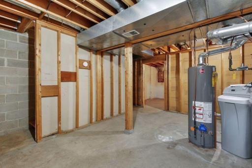 Blank slate waiting for your vision to make it yours. Disclaimer: Gas water heater has been replaced.